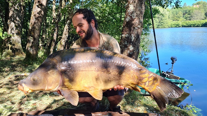 Guidage de pêche en gravière