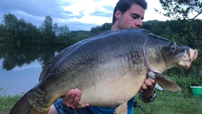 Guidage de pêche en gravière