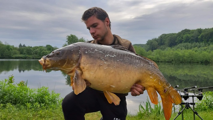 Guidage de pêche en gravière