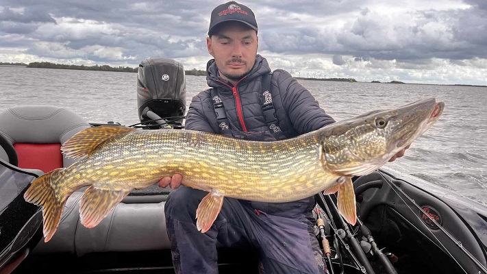 Guidage de pêche en hollande brochet